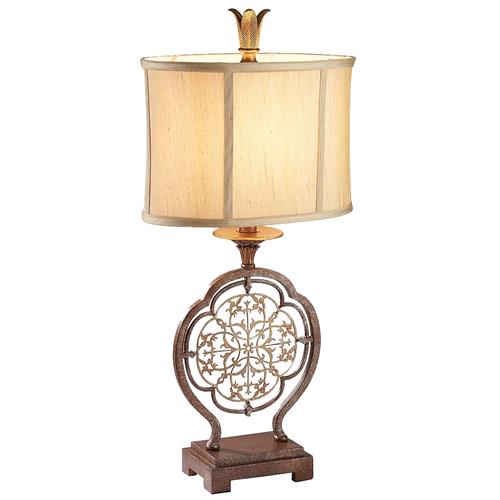 Marcella Bronze and Gold Coloured Table Lamp FE-MARCELLA-TL