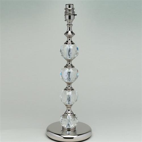 Furth Solid Crystal And Nickel Table Lamp ST02021/N