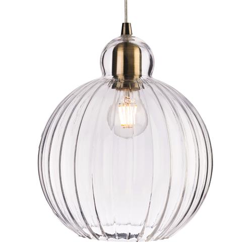 Victory Sphere Glass Ceiling Pendant 7649AB