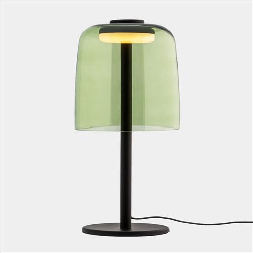 Levels 1 Small LED 220mm Green Glass Table Lamp 10-A002-05-08