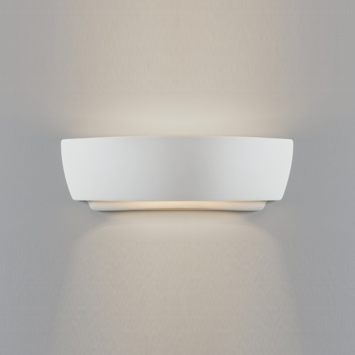 Kyo Single White Ceramic Wall Washer 1301001