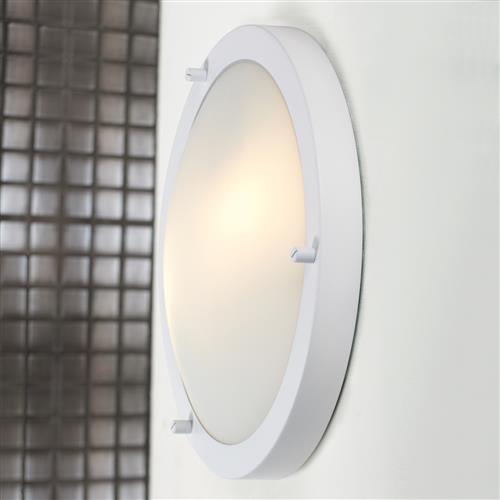 Ancona Maxi White IP43/IP44 Ceiling or Wall Light 25316101