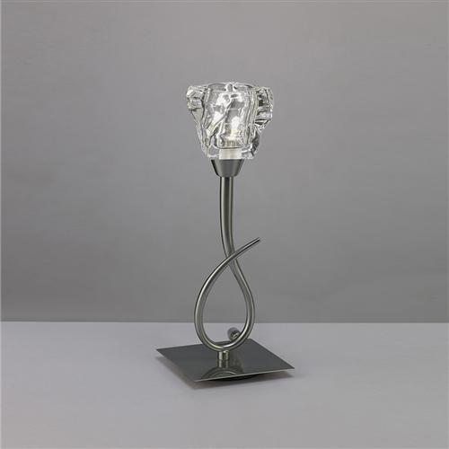 Iku Satin Nickel Table Lamp M3757
