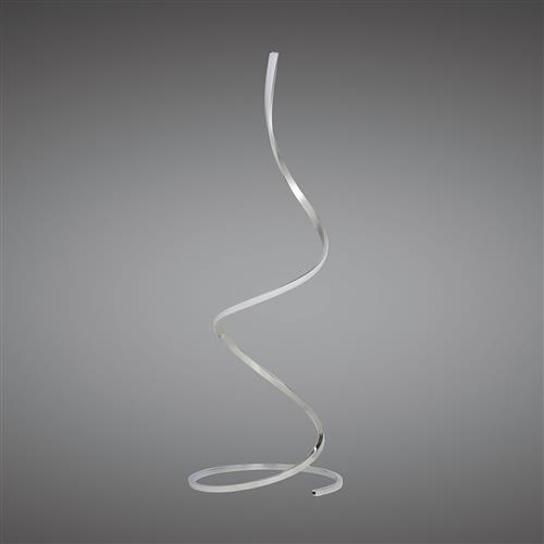 Nur LED Silver/Chrome Extra Large Looped Dimmable Floor Lamp M5001