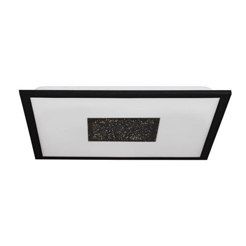 Marmorata LED Black And White Square Flush 900559