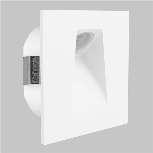 Mecinos LED White Recessed Stairway Light 99643