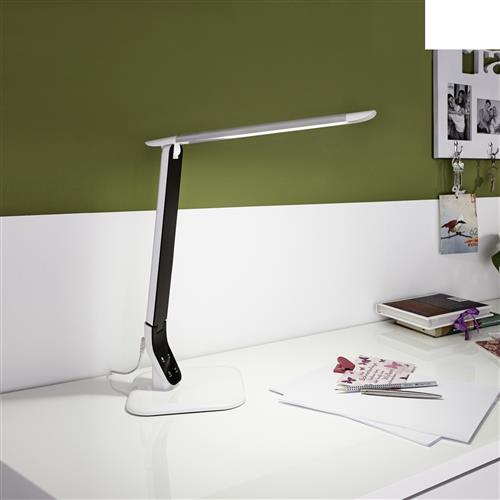 Sellano LED White and Black Dimmable Desk Lamp 93901