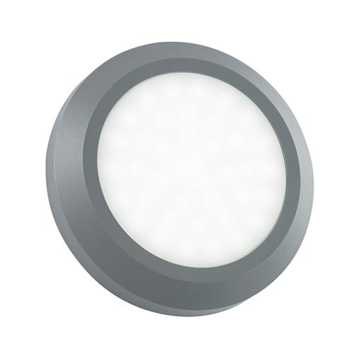 Severus Round Grey LED Outdoor Light EL-40108