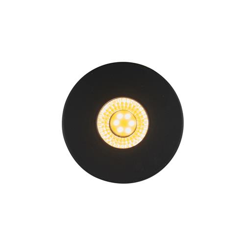 Lalo Matt Black 3000k LED IP44 Rated Minature Downlight 99557