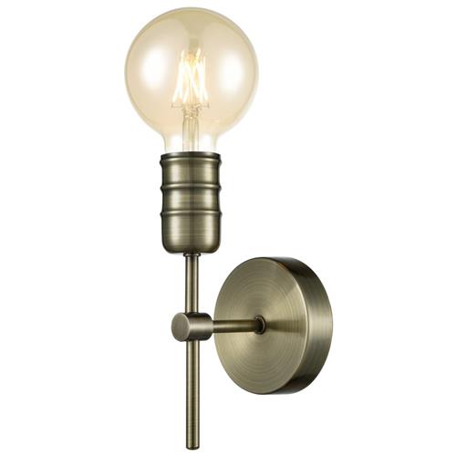Impact Antique Brass Finished Wall Light FL2407-1