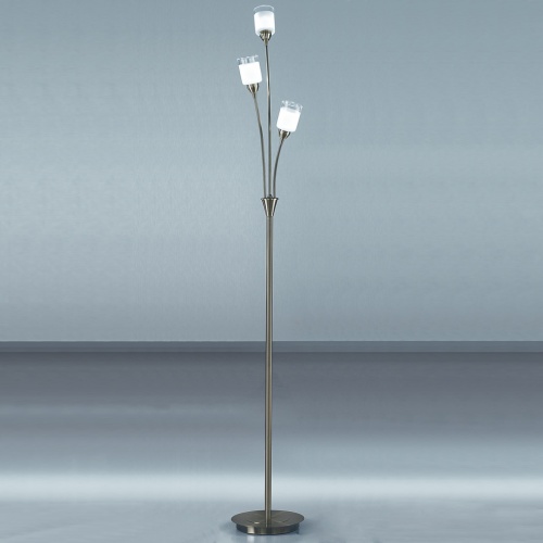 Felicita Halogen Floor Lamp Bronze FRA772