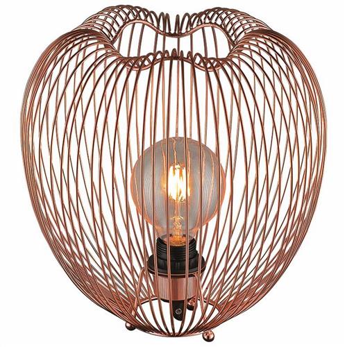 Bowen Copper Bird Cage Effect Table Lamp 030CP1T