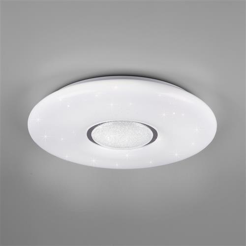 Lia White LED Circular Colour Changing Flush Fitting R65051000