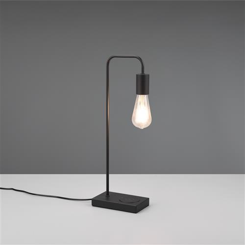 Milla Matt Black Touch Table Lamp R59090132