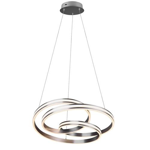 Nuria Matt Nickel LED Ceiling Pendant Light 326210107