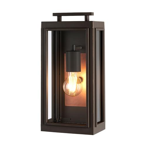 Bronze And Copper Outdoor IP44 Rated Wall Lantern QN-SUTCLIFFE-S-OZ