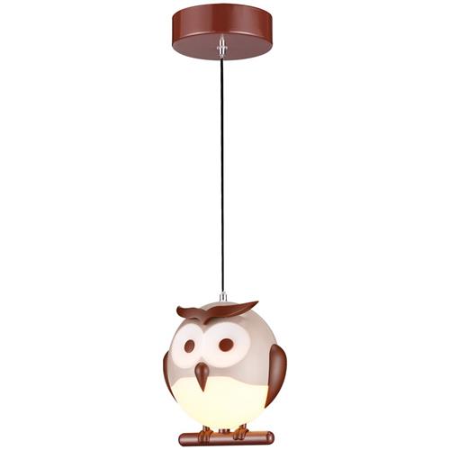 Owl Brown Ceiling Pendant ML243