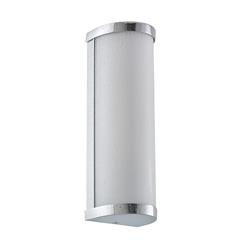 Ice IP44 Polished Chrome Bathroom Double Wall Light 39363