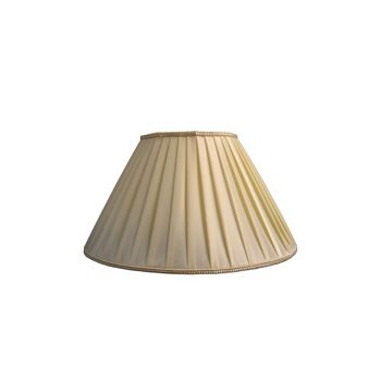 16" Coolie KEP Cream Satin lamp shade SS1240