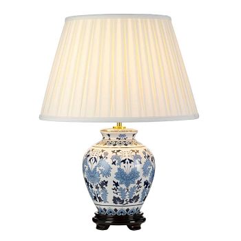 Linyi Blue And White Small Table Lamp DL-LINYI-TL