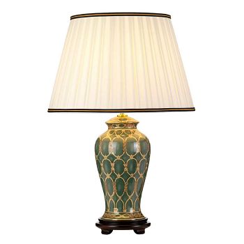 Sashi Green And Gold Table Lamp DL-SASHI-TL