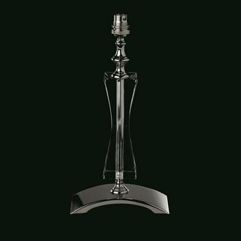 Mainz Crystal And Nickel Table Lamp ST06001/01/TL/N