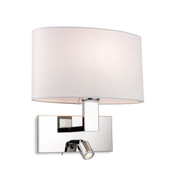 Webster Two Light Switched Wall Lights