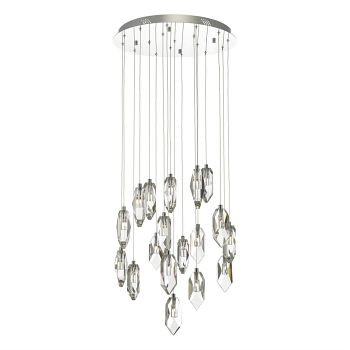 Crystal LED 18 Light Cluster Pendant CRY1850