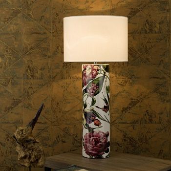 Elana Floral Table Lamp With Shade ELA4203+S1056