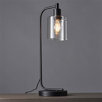 Toledo Clear Glass Table Lamps