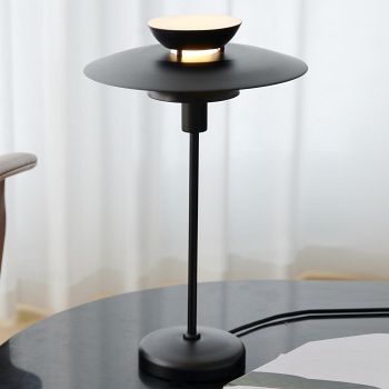 Carmen Black Finish Table Lamp 2213615003