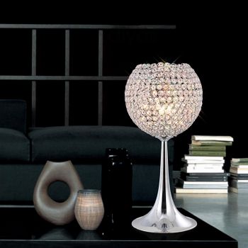 Ava Crystal Table Lamp IL30194
