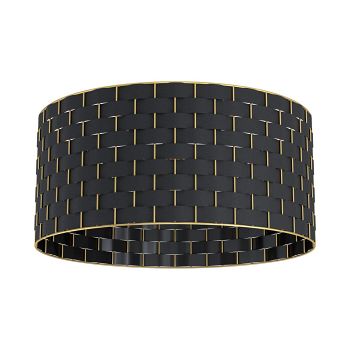 Marasales Black And Brass Woven Flush Fitting 99523