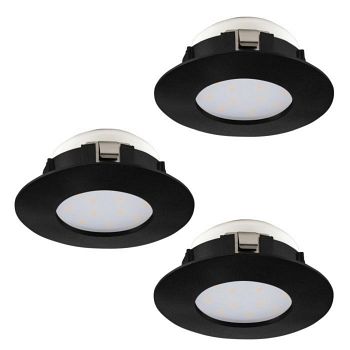 Pineda LED IP44 Rated Pack Of Three Spot Lights