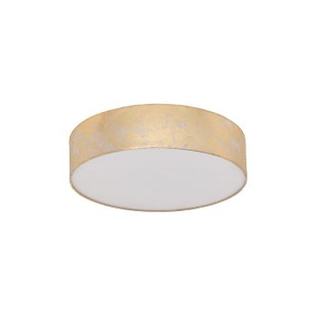 Viserbella Flush Glossy Gold Colour Ceiling Light 97641