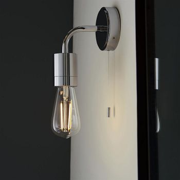 Polished Chrome IP44 Bathroom Wall Light Asarina-1