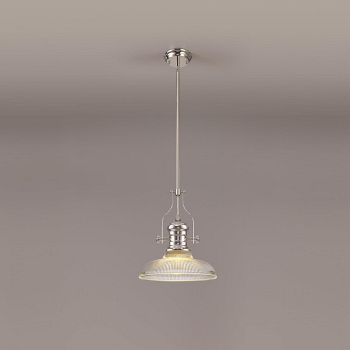 Rancho Round Glass Ceiling Pendant