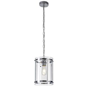 Vaden Single Clear Glass Ceiling Pendant