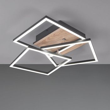 Mobile LED Semi-Flush Ceiling Fitting