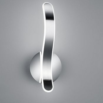Parma LED Single Curved Wall Light