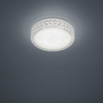 Pegasus White LED Small Flush Ceiling Fitting R62421100