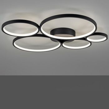 Rondo 5 Light LED Flush Ceiling or Wall Fittings