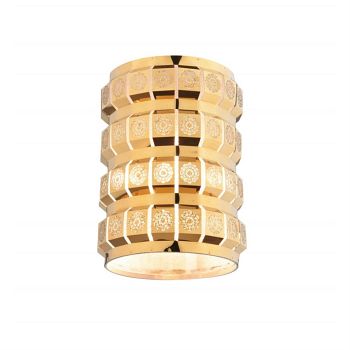 Snowflake Gold Coloured Non-Electric Shade SNOPDGD
