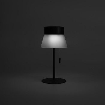 Deco IP54 Solar LED Outdoor Black Table Lamp PX-0263-NEG