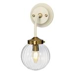 Cosmos Single Cream Finished Wall Light DL-COSMOS1