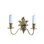 Dauphine Solid Polished Brass Double Wall Light SMBB00182/PB