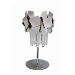 Celine Crystal And Chrome Laser Cut Table Lamp CF1929/TL/CH