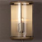 Orly Single Antique Brass Wall Lantern LG77130/WB/AB