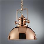 Copper Industrial Pendant Light 2297CU