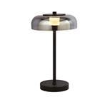 Frisbee LED Black Table Lamp 59801-1SM